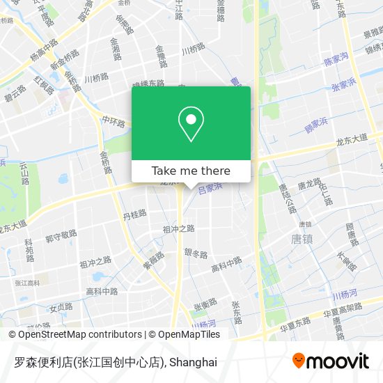 罗森便利店(张江国创中心店) map