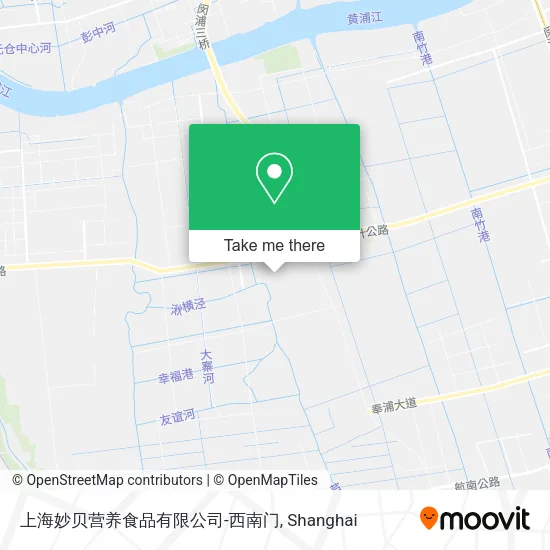 上海妙贝营养食品有限公司-西南门 map
