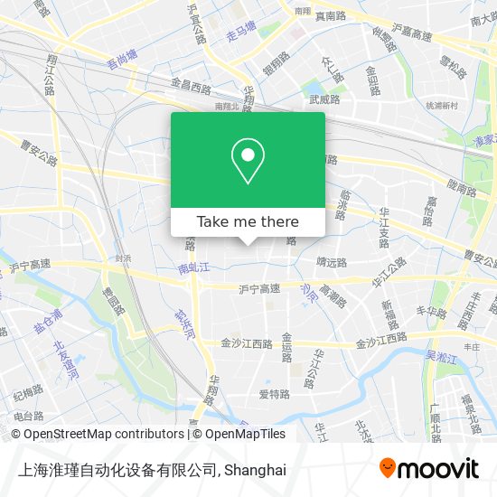 上海淮瑾自动化设备有限公司 map