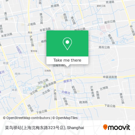 菜鸟驿站(上海沈梅东路323号店) map