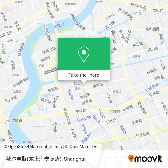 戴尔电脑(东上海专卖店) map