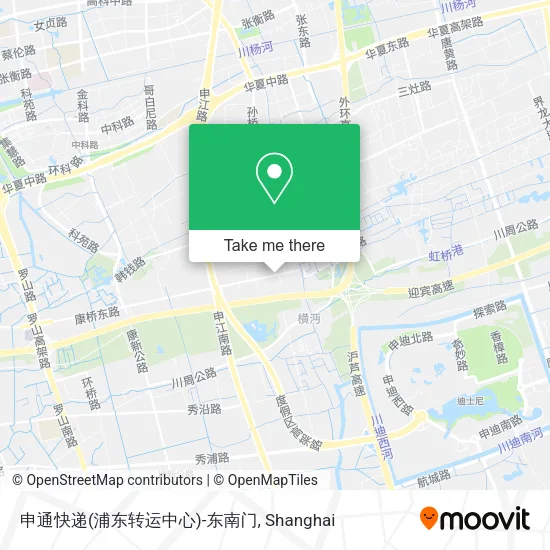 申通快递(浦东转运中心)-东南门 map