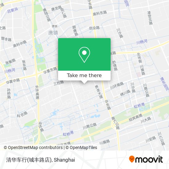 清华车行(城丰路店) map