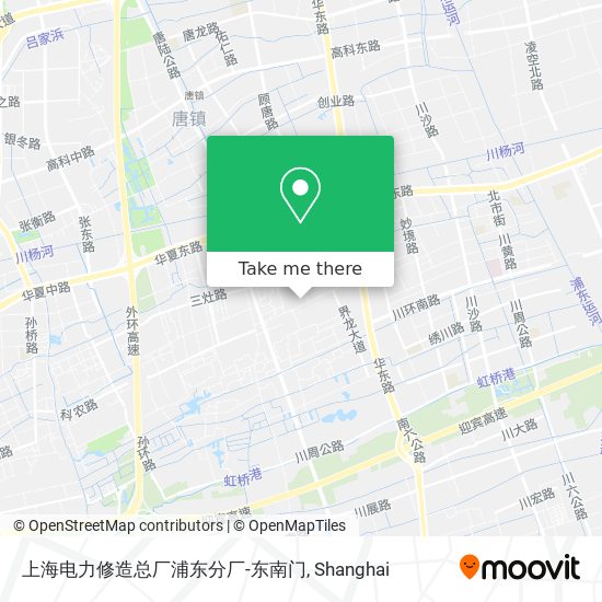 上海电力修造总厂浦东分厂-东南门 map