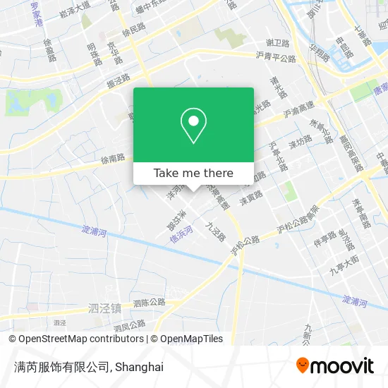 满芮服饰有限公司 map