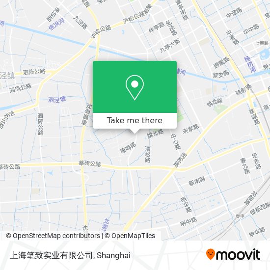 上海笔致实业有限公司 map