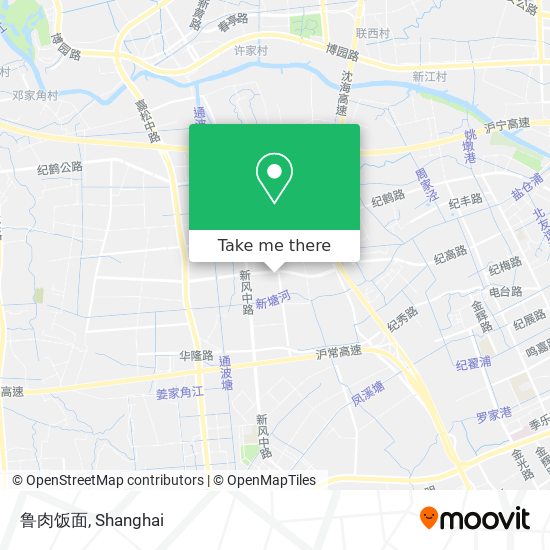 鲁肉饭面 map