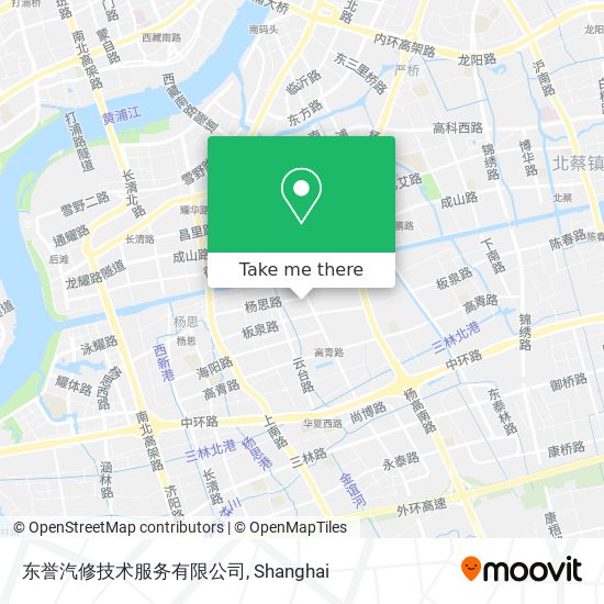 东誉汽修技术服务有限公司 map