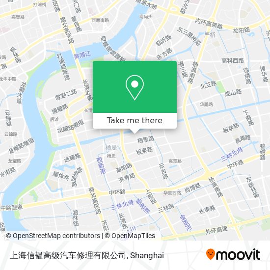 上海信韫高级汽车修理有限公司 map