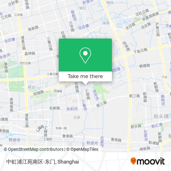 中虹浦江苑南区-东门 map