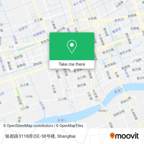 银都路3118弄2区-58号楼 map