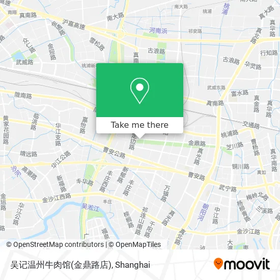吴记温州牛肉馆(金鼎路店) map