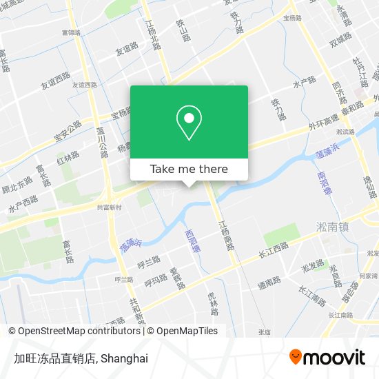 加旺冻品直销店 map
