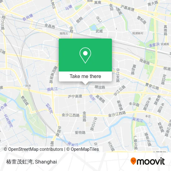 椿萱茂虹湾 map