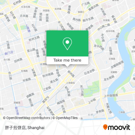 胖子煎饼店 map