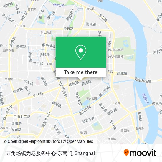 五角场镇为老服务中心-东南门 map