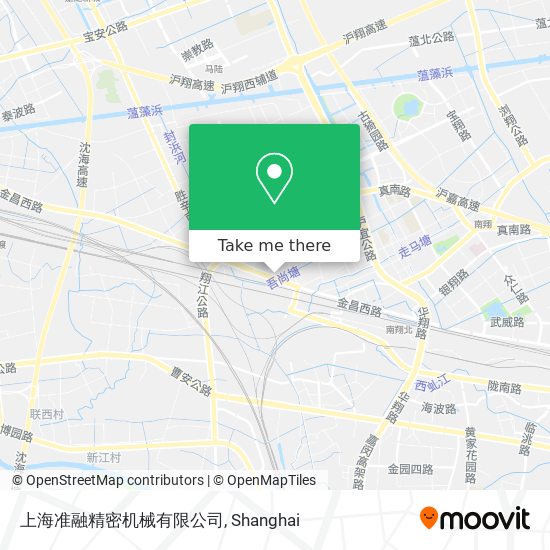 上海准融精密机械有限公司 map