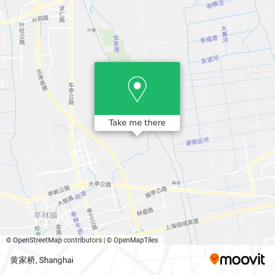 黄家桥 map