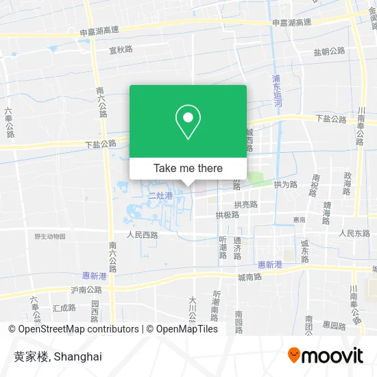 黄家楼 map