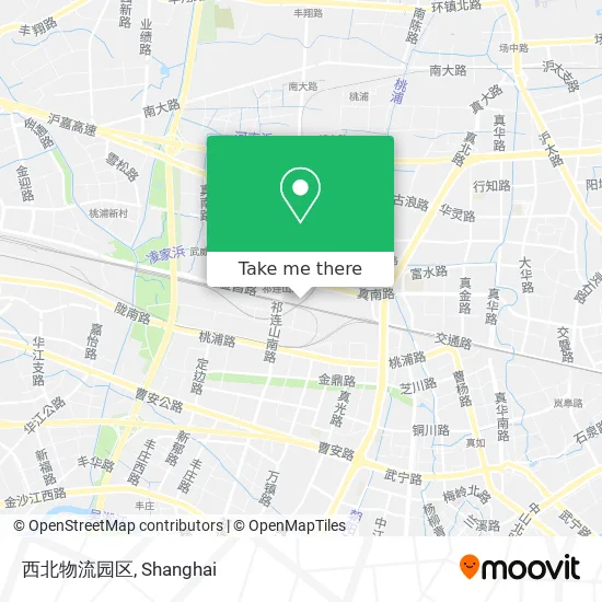 西北物流园区 map