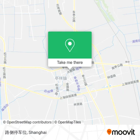 路侧停车位 map