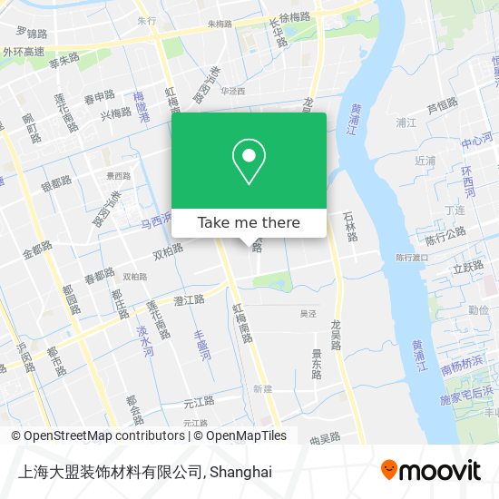 上海大盟装饰材料有限公司 map