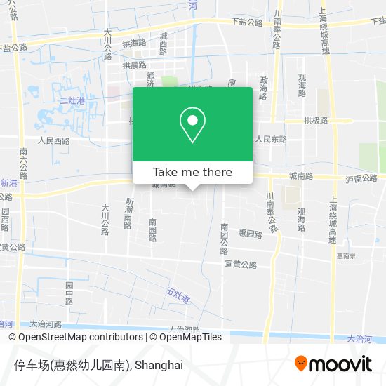 停车场(惠然幼儿园南) map