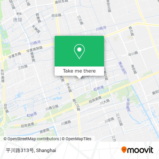 平川路313号 map