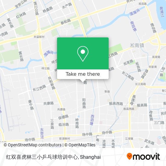 红双喜虎林三小乒乓球培训中心 map