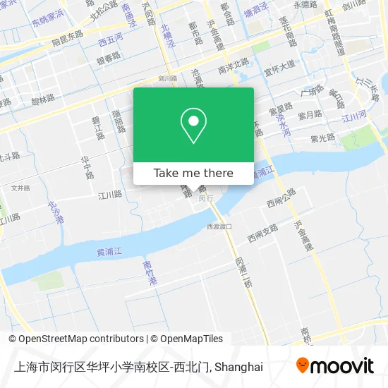 上海市闵行区华坪小学南校区-西北门 map