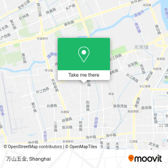万山五金 map