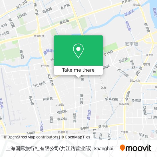 上海国际旅行社有限公司(共江路营业部) map