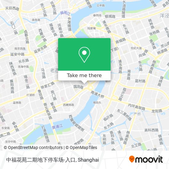 中福花苑二期地下停车场-入口 map