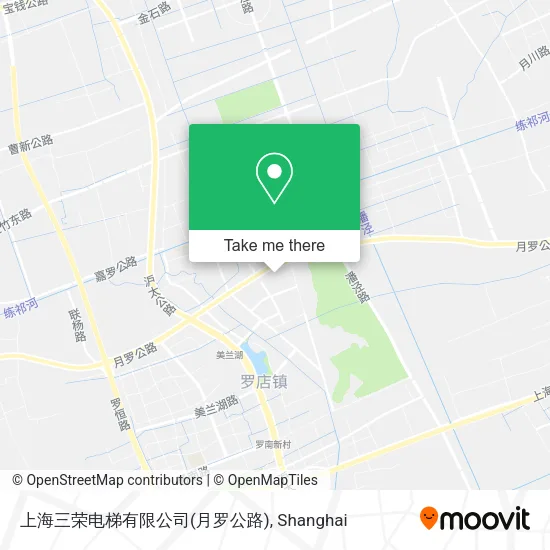 上海三荣电梯有限公司(月罗公路) map