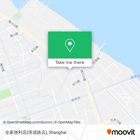 全家便利店(塔源路店) map