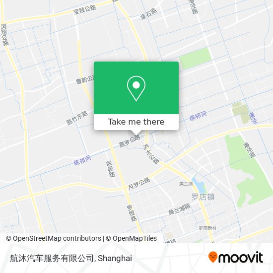 航沐汽车服务有限公司 map