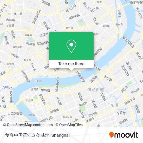 复客中国滨江众创基地 map