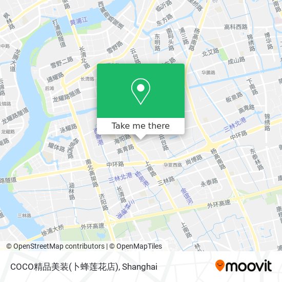 COCO精品美装(卜蜂莲花店) map