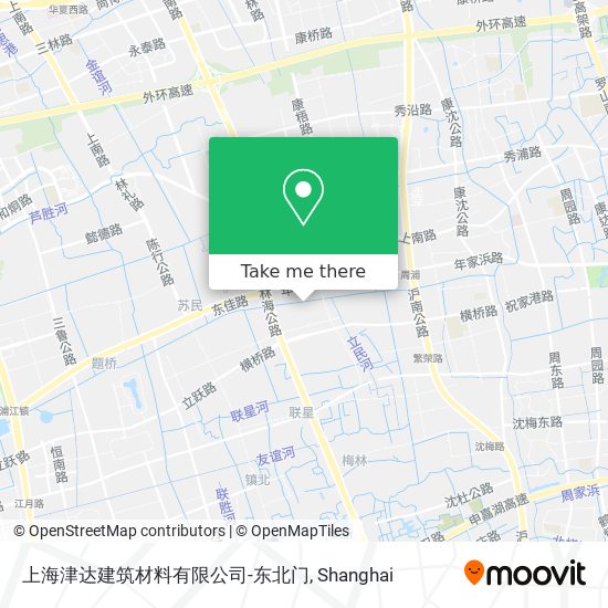 上海津达建筑材料有限公司-东北门 map