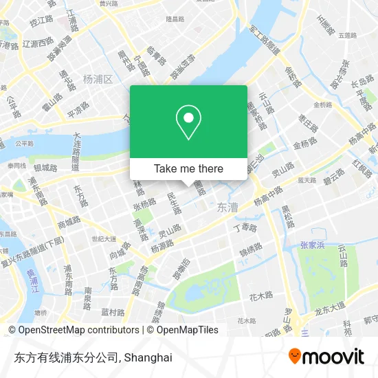 东方有线浦东分公司 map