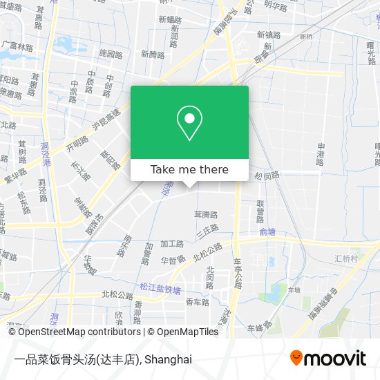 一品菜饭骨头汤(达丰店) map