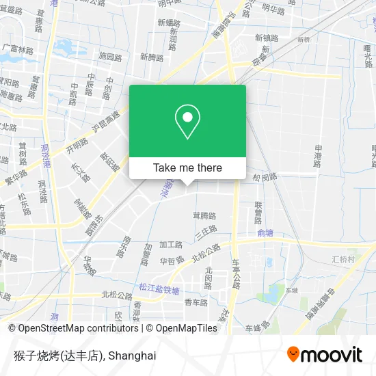 猴子烧烤(达丰店) map