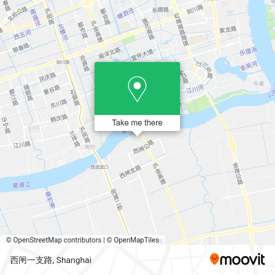 西闸一支路 map