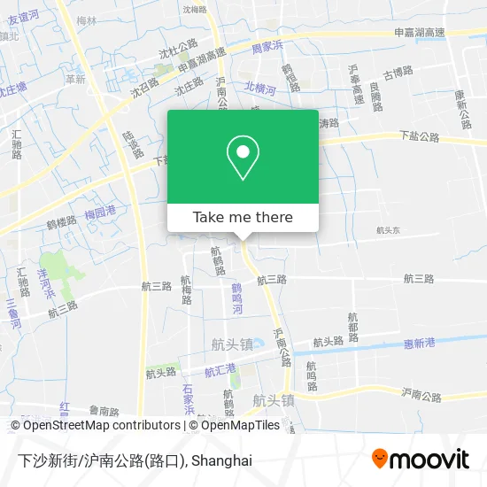 下沙新街/沪南公路(路口) map