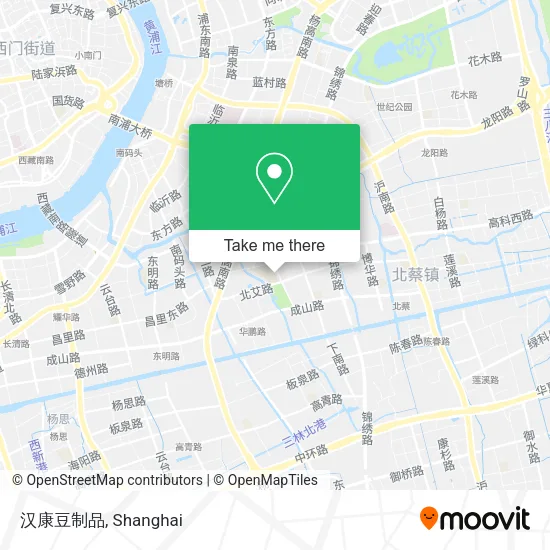 汉康豆制品 map