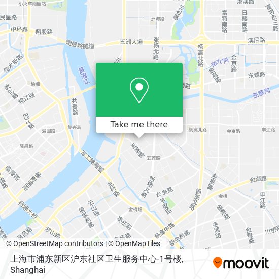 上海市浦东新区沪东社区卫生服务中心-1号楼 map