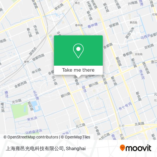 上海雍邑光电科技有限公司 map