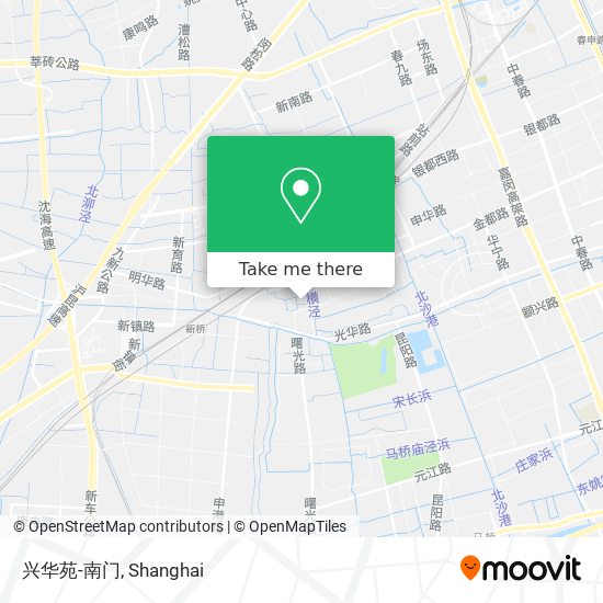 兴华苑-南门 map