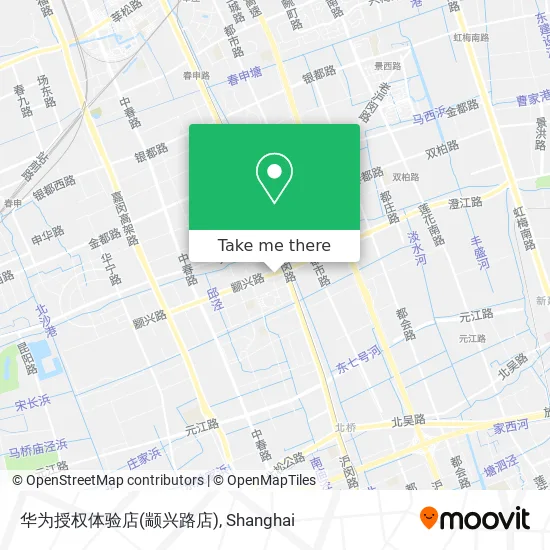 华为授权体验店(颛兴路店) map