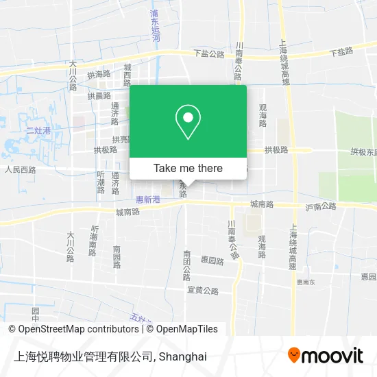 上海悦聘物业管理有限公司 map